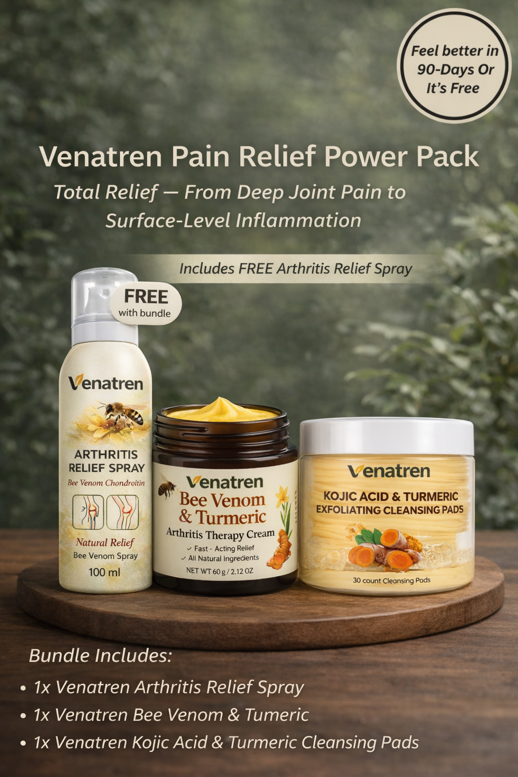 Venatren Pain Relief Power Pack