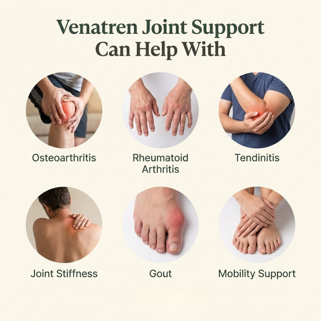 Venatren Bee Venom, Turmeric & Chondroitin Joint Relief Supplement