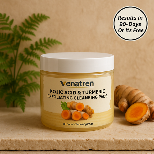 Venatren Kojic Acid & Turmeric Cleansing Pads